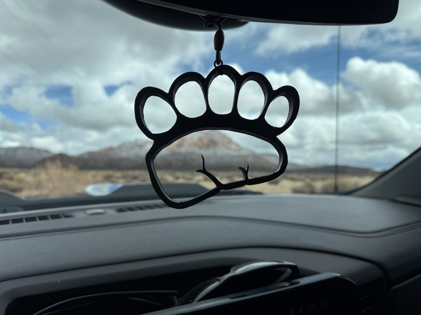 Bear and Lion “tracks” mirror hangers