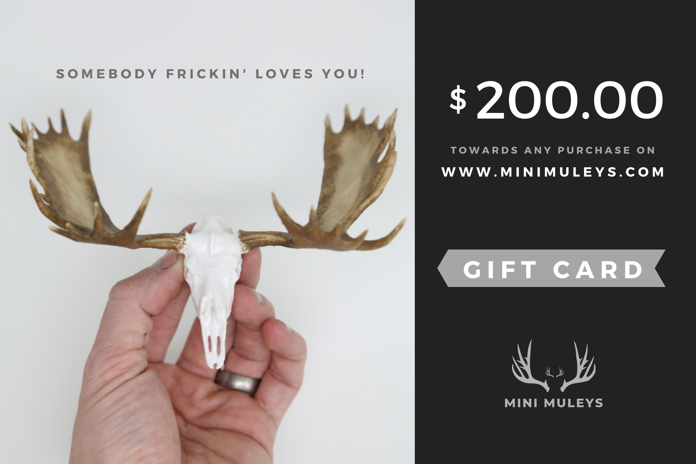 Mini Muleys $200 Gift Card